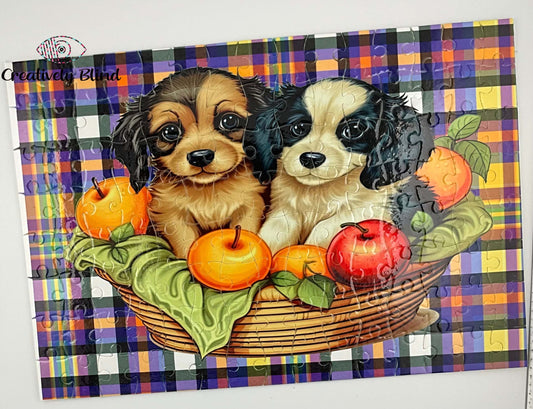 Puppies in Basket Puzzle