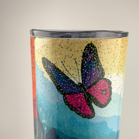 Butterfly Scene Tumbler